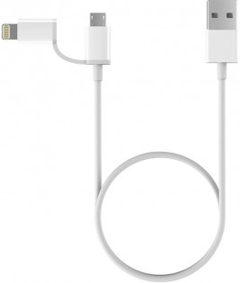 Кабель Xiaomi ZMi AL801 USB - Lighting/Micro USB 2 in 1